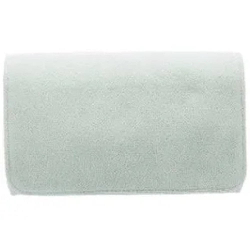 Stoney Clover Lane mermaid terry clutch bag in turtle green NWT